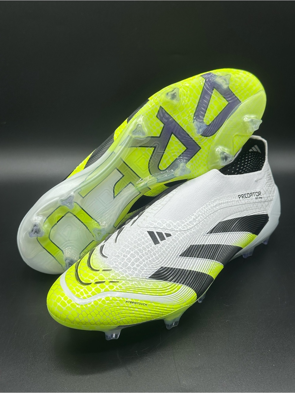 Adidas PREDATOR ELITE LL Laceless FG Cleats Shoes JI1075 Sz 9.5 New